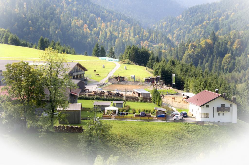 Reiterhof Berggut Gaicht Hotel Nesselwängle Kültér fotó