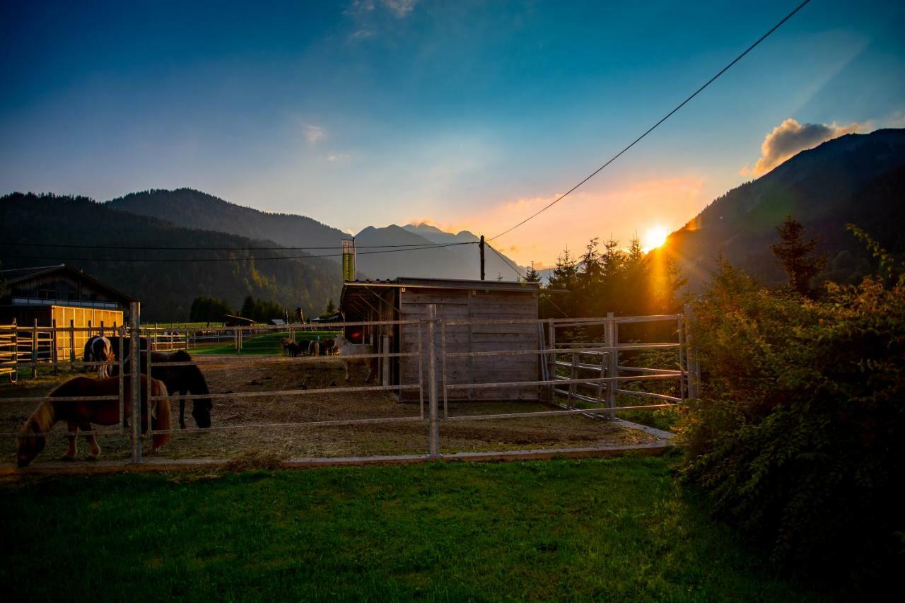 Reiterhof Berggut Gaicht Hotel Nesselwängle Kültér fotó