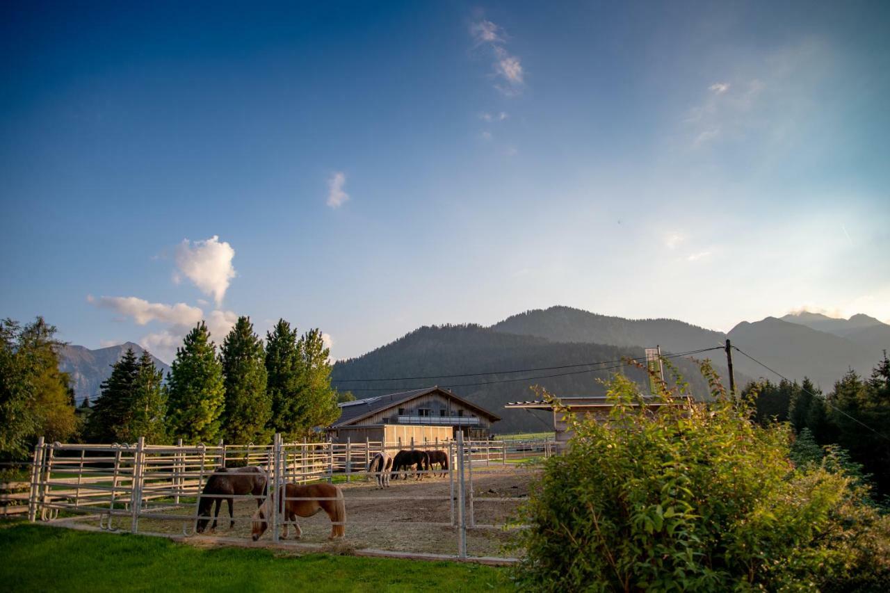 Reiterhof Berggut Gaicht Hotel Nesselwängle Kültér fotó